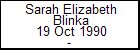 Sarah Elizabeth Blinka