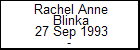 Rachel Anne Blinka