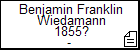 Benjamin Franklin Wiedamann