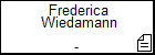 Frederica Wiedamann