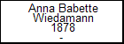 Anna Babette Wiedamann