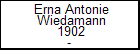 Erna Antonie Wiedamann